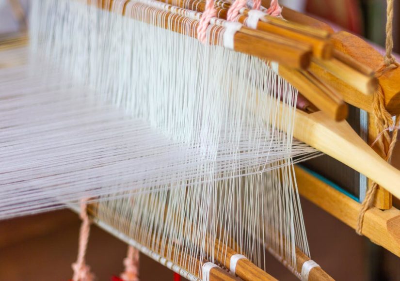 Weaving,Equipment,Household,Weaving,-,Detail,Of,Weaving,Loom,For