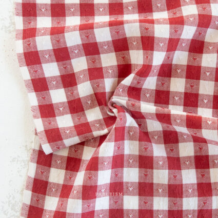 QH-GH55-01-CHERRY-gingham-hearts-queen-of-hearts-wide-width-cotton-by-fableism-supply-co-1